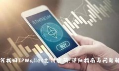 如何找回TPWallet支付密码：详细指南与问题解答